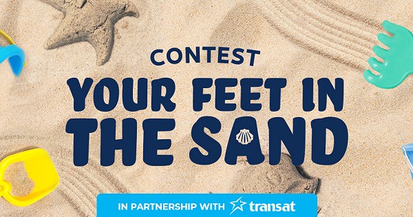 Contest Your feet in the sand