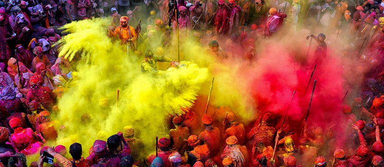 Combined India and Varanasi, Holi special