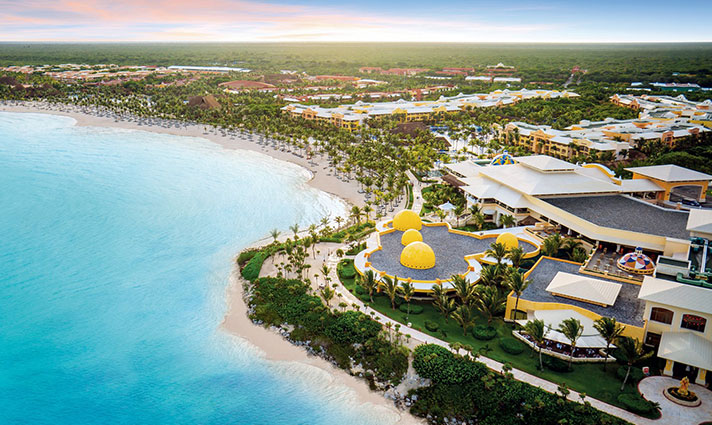 The Barcelo Maya Palace Hotel in Mexico