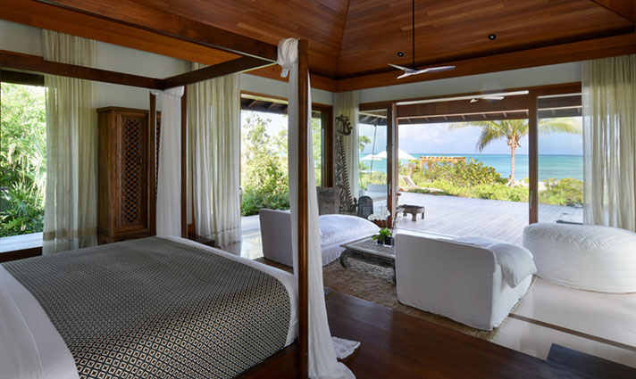 private villa in como parrot cay