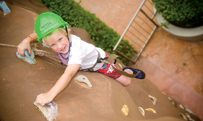 rock climbing at Crown Paradise
